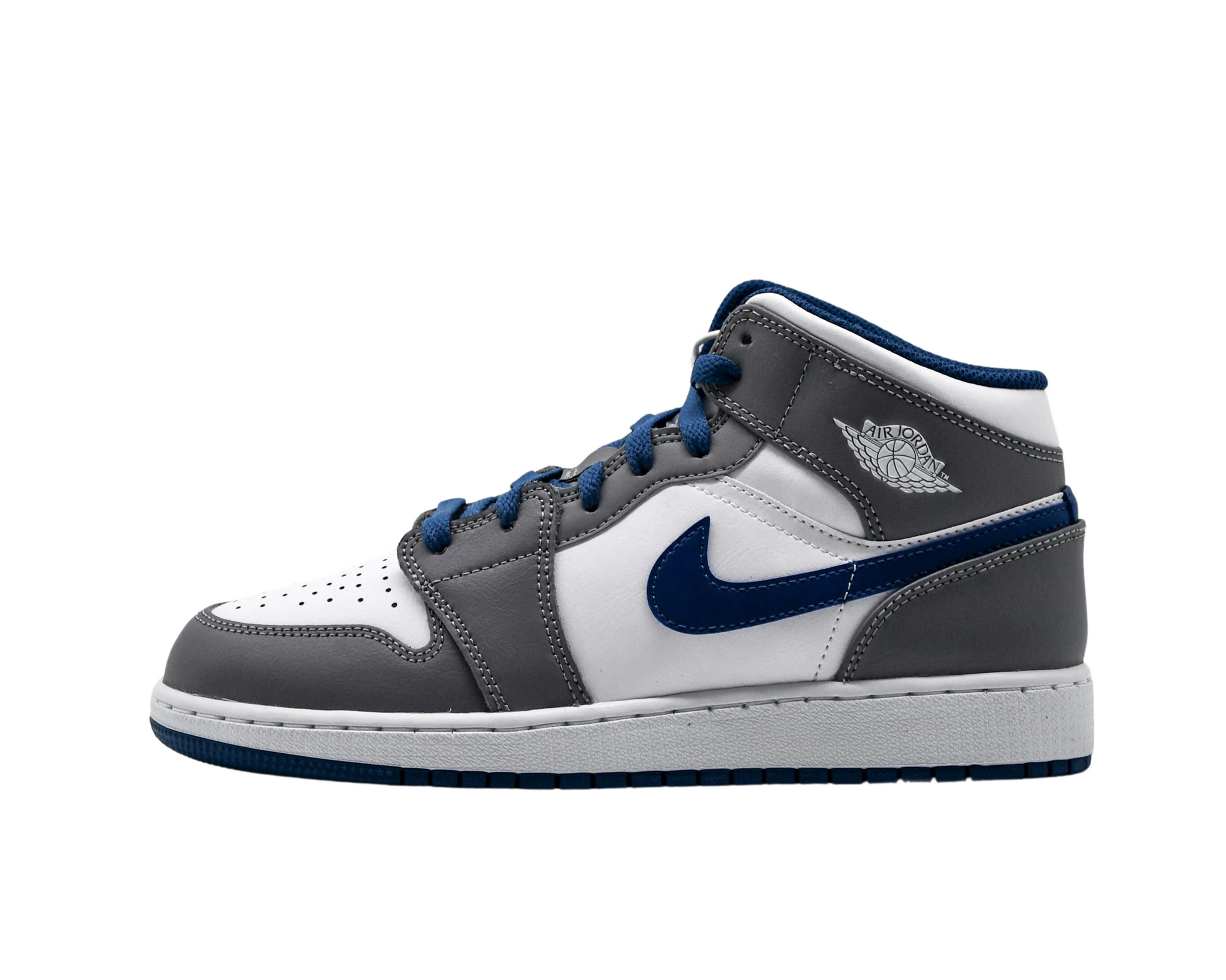 Air Jordan Mid True Blue Cement (GS)