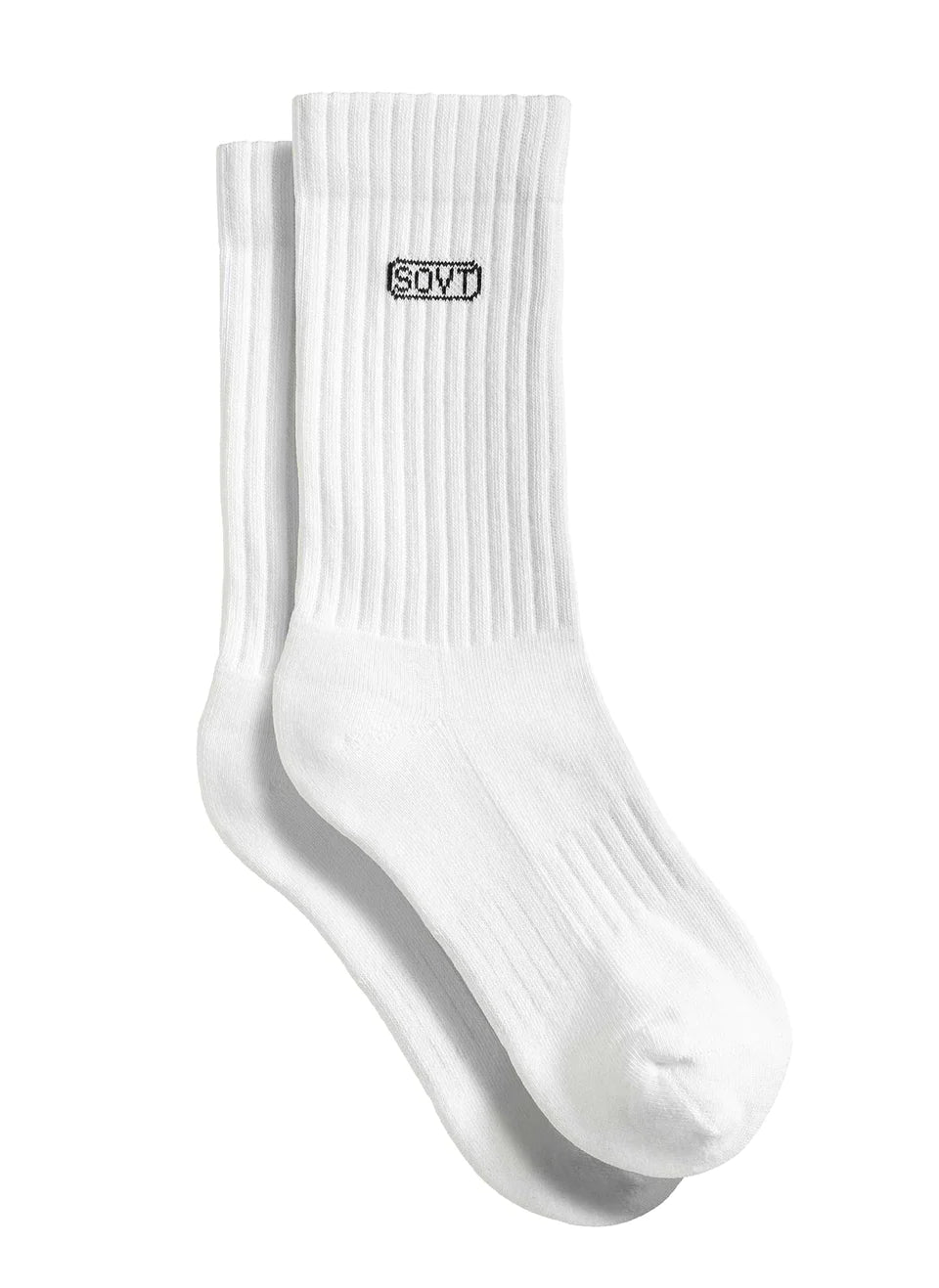 Pixel Socks - white-black
