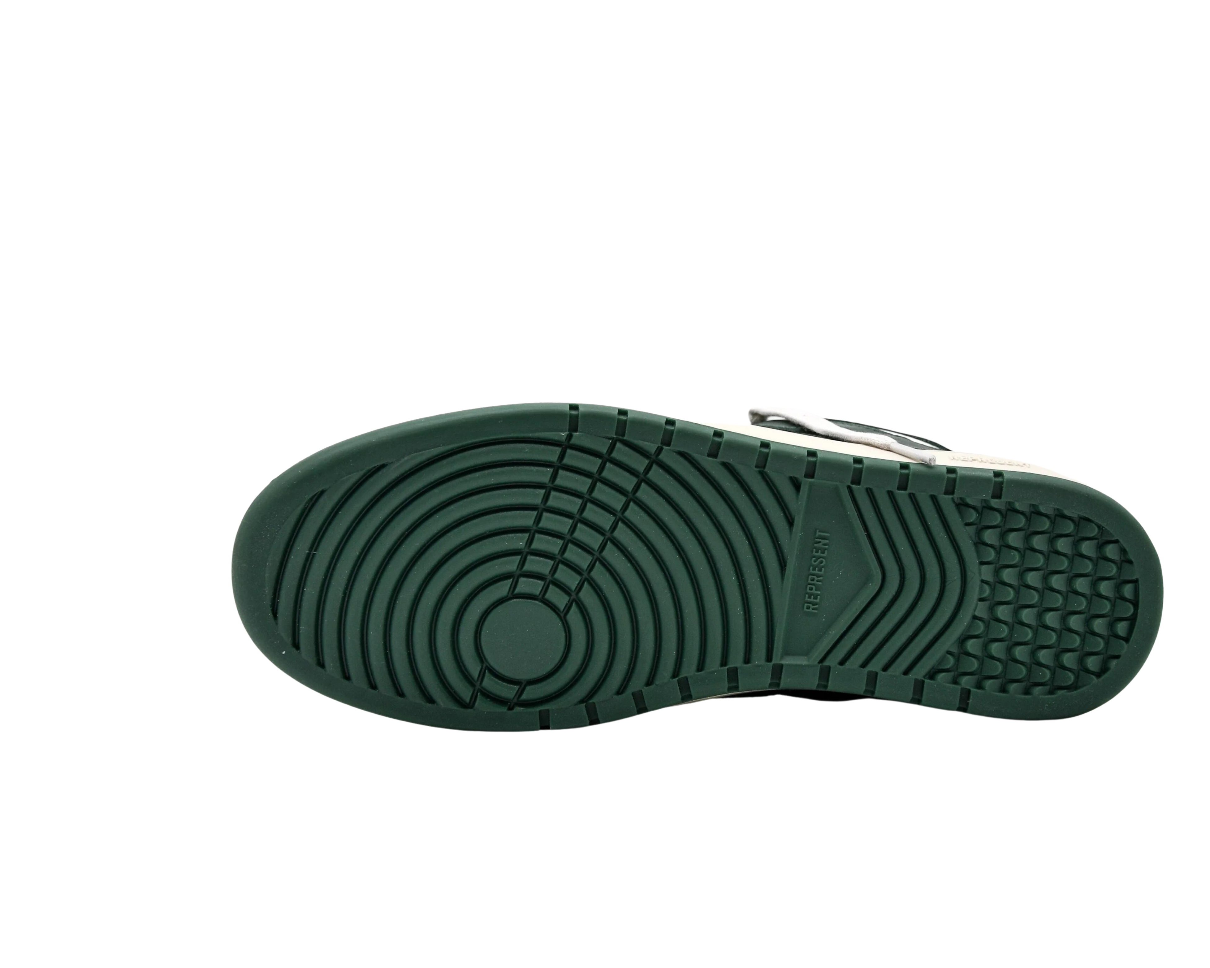 Represent Reptor Low – Racing Green Flat White