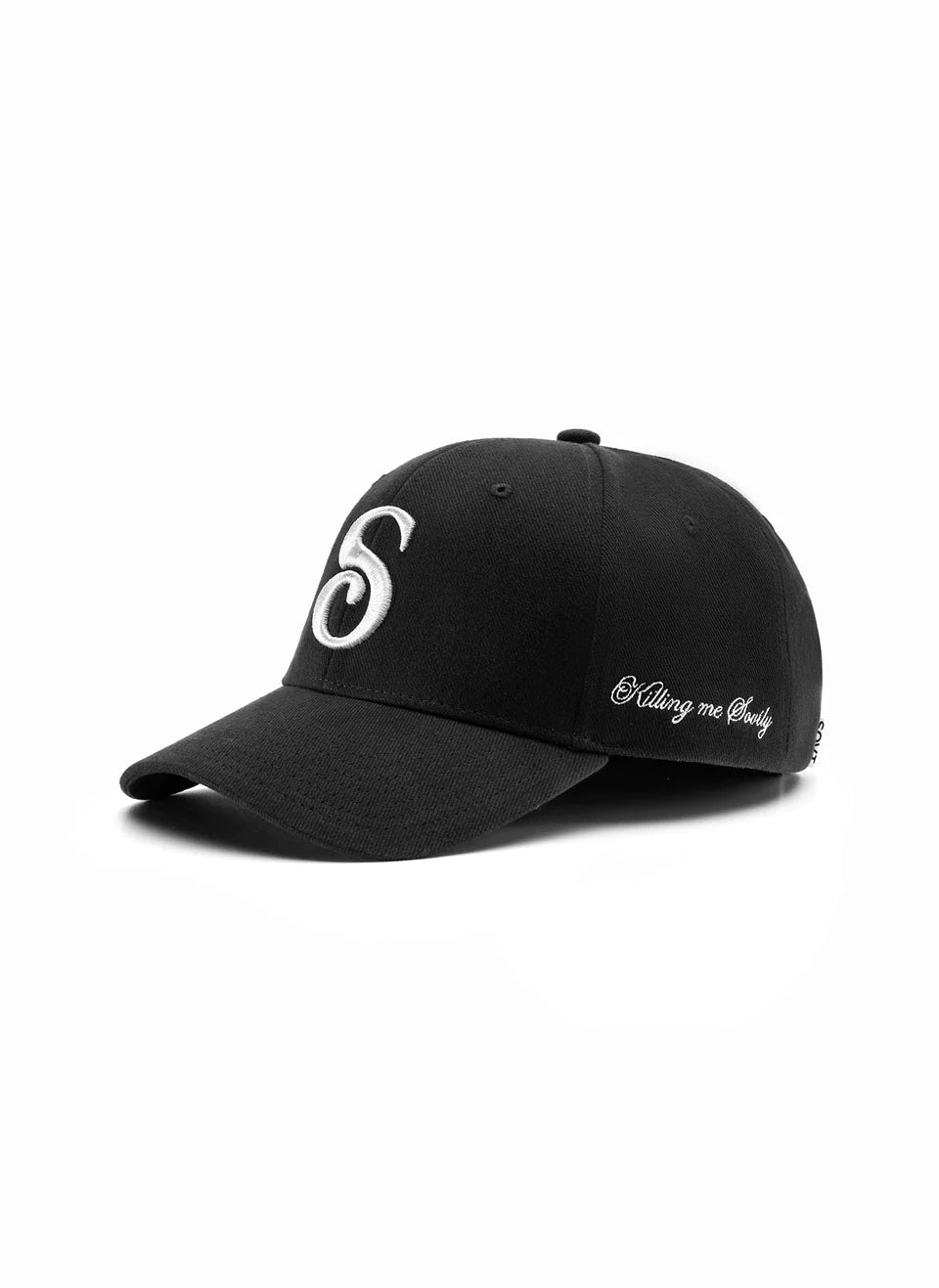 KMS script cap - black