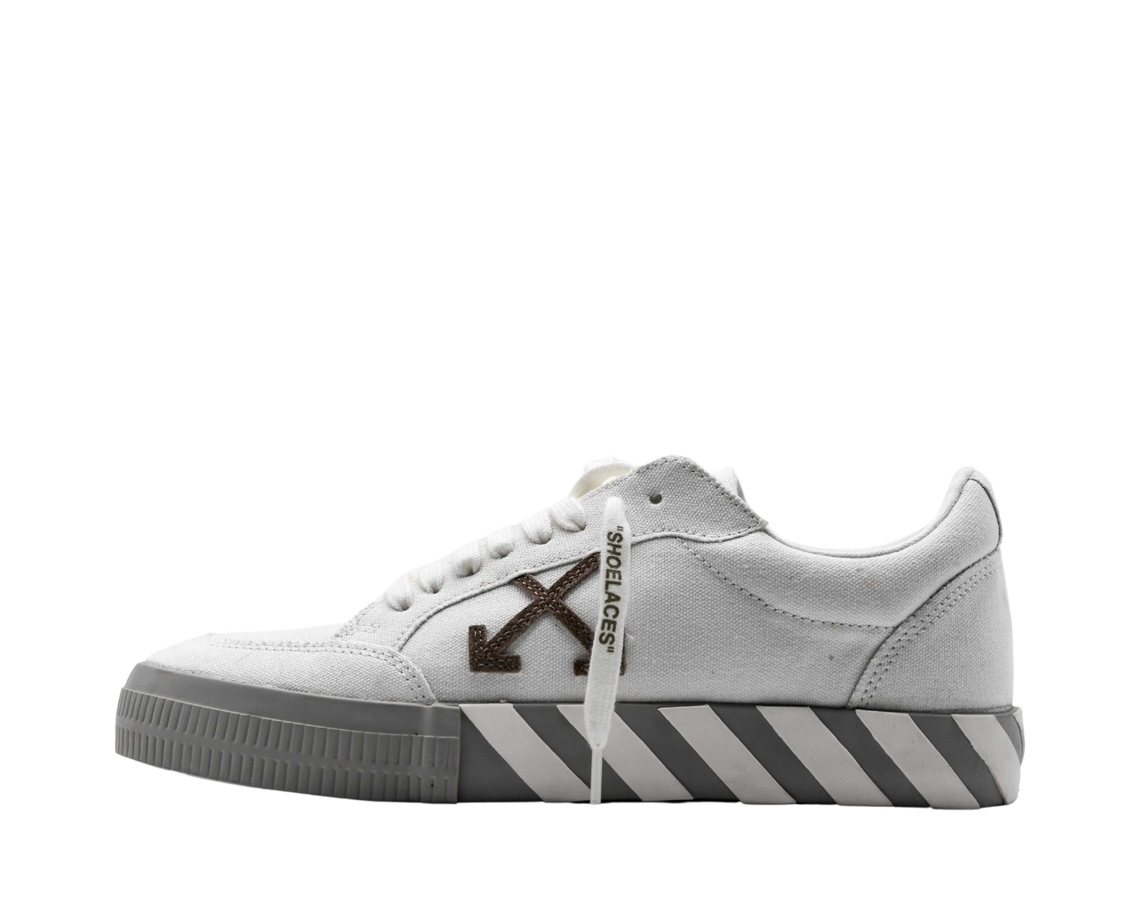 Off-White Vulcanized Sneakers White Grey