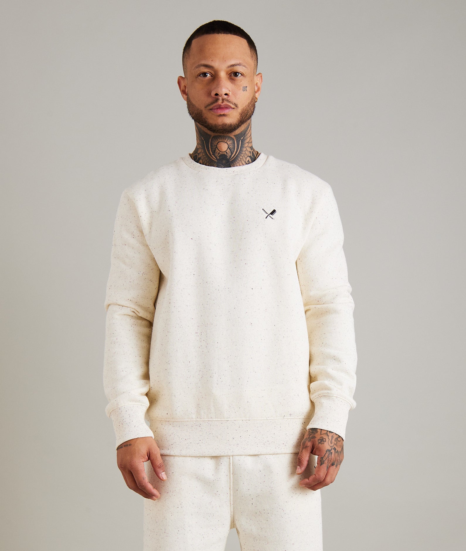 Lounge Neps Crew Neck