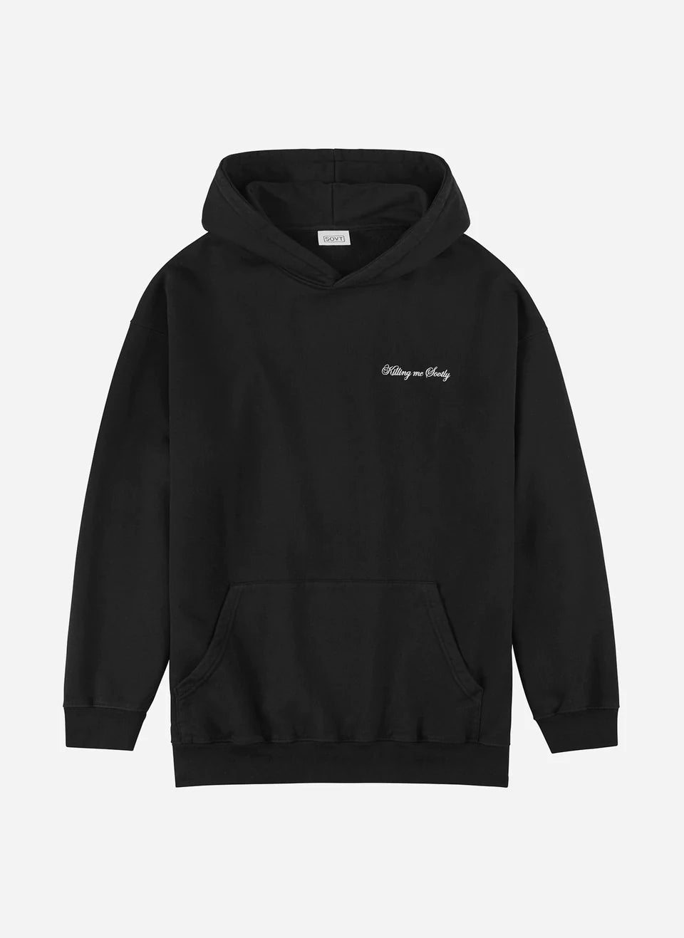 KMS Script Hoodie - black