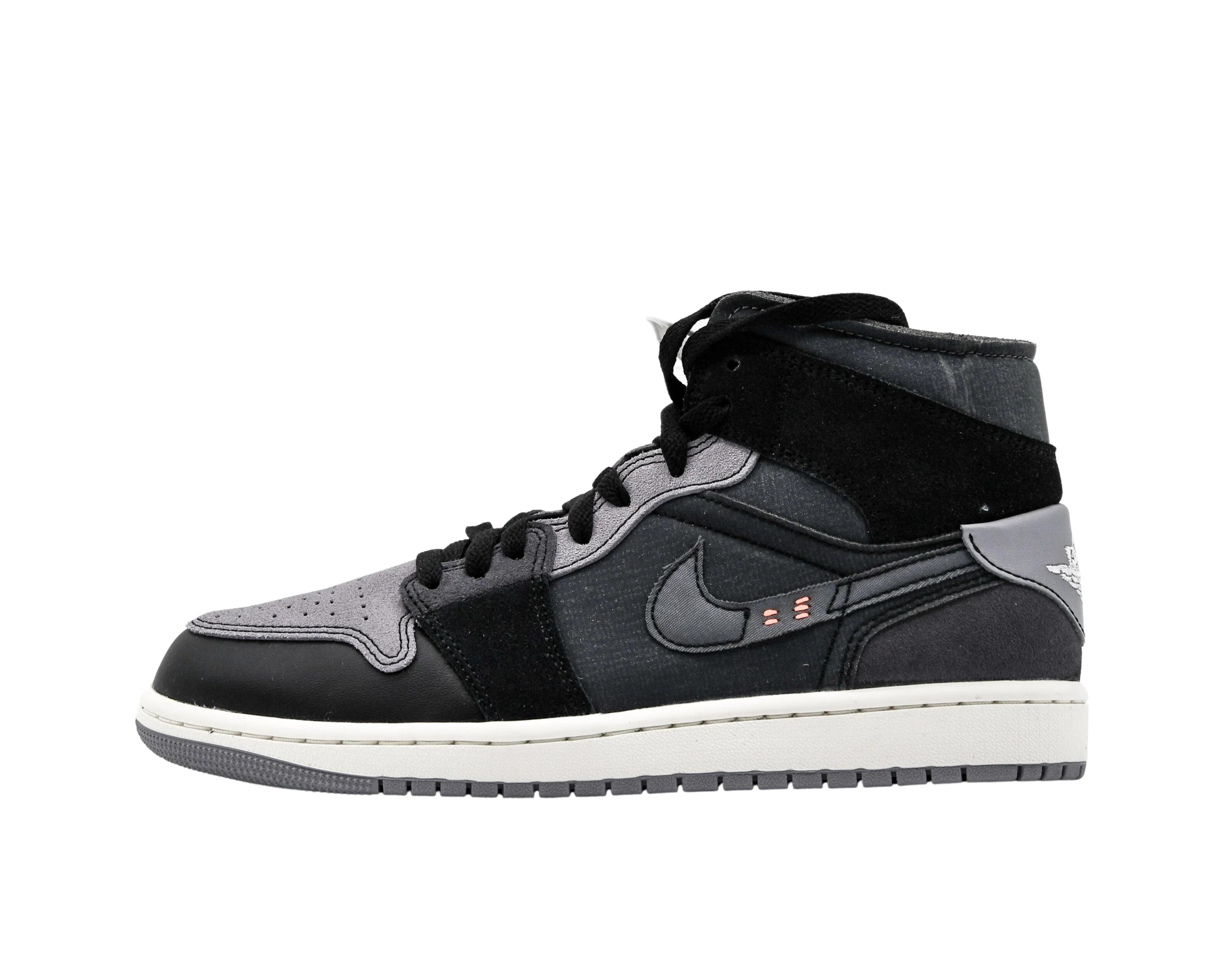 Air Jordan 1 Mid SE Craft GS Inside Out - Black