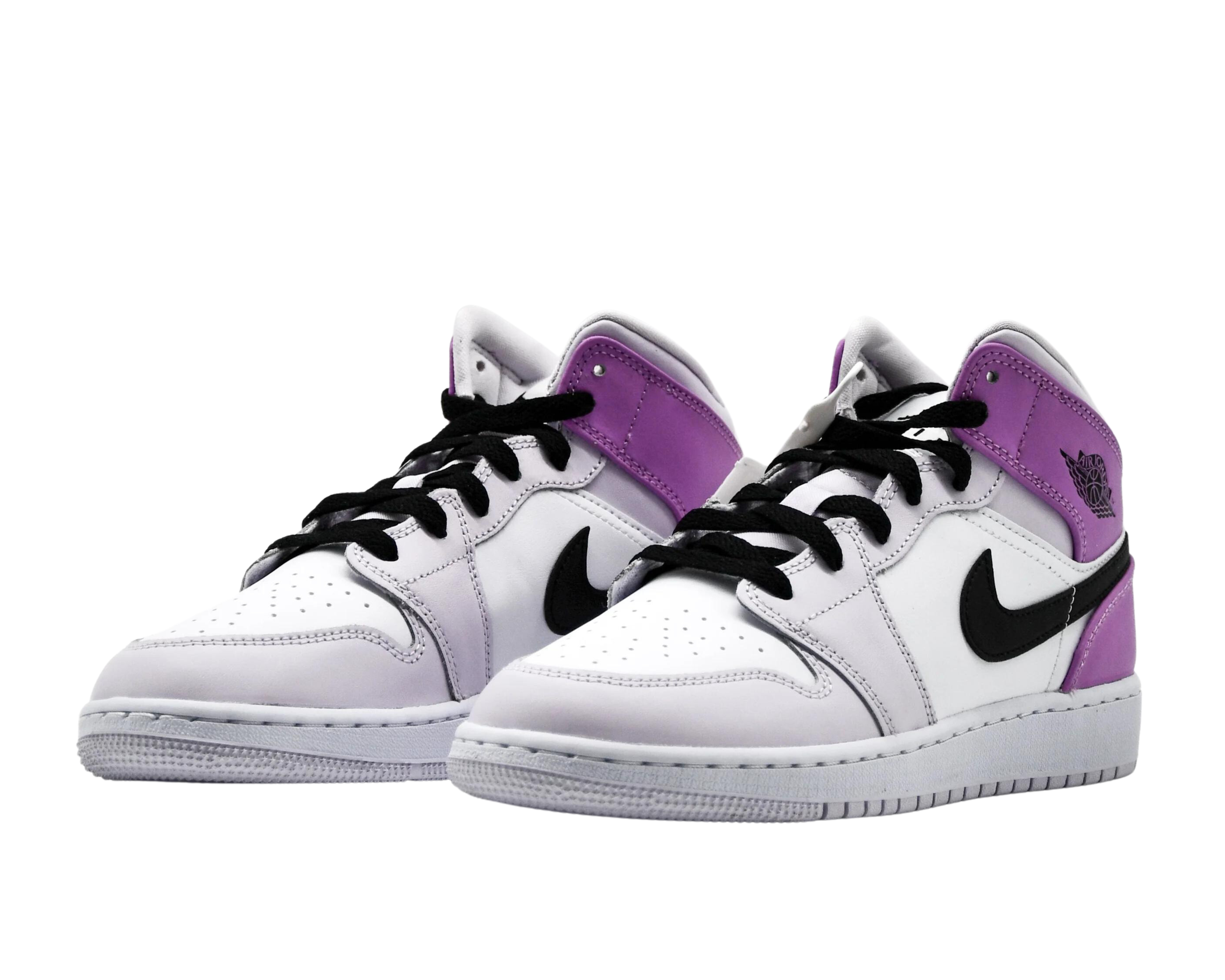 Air Jordan 1 Mid Barely Grape (GS)