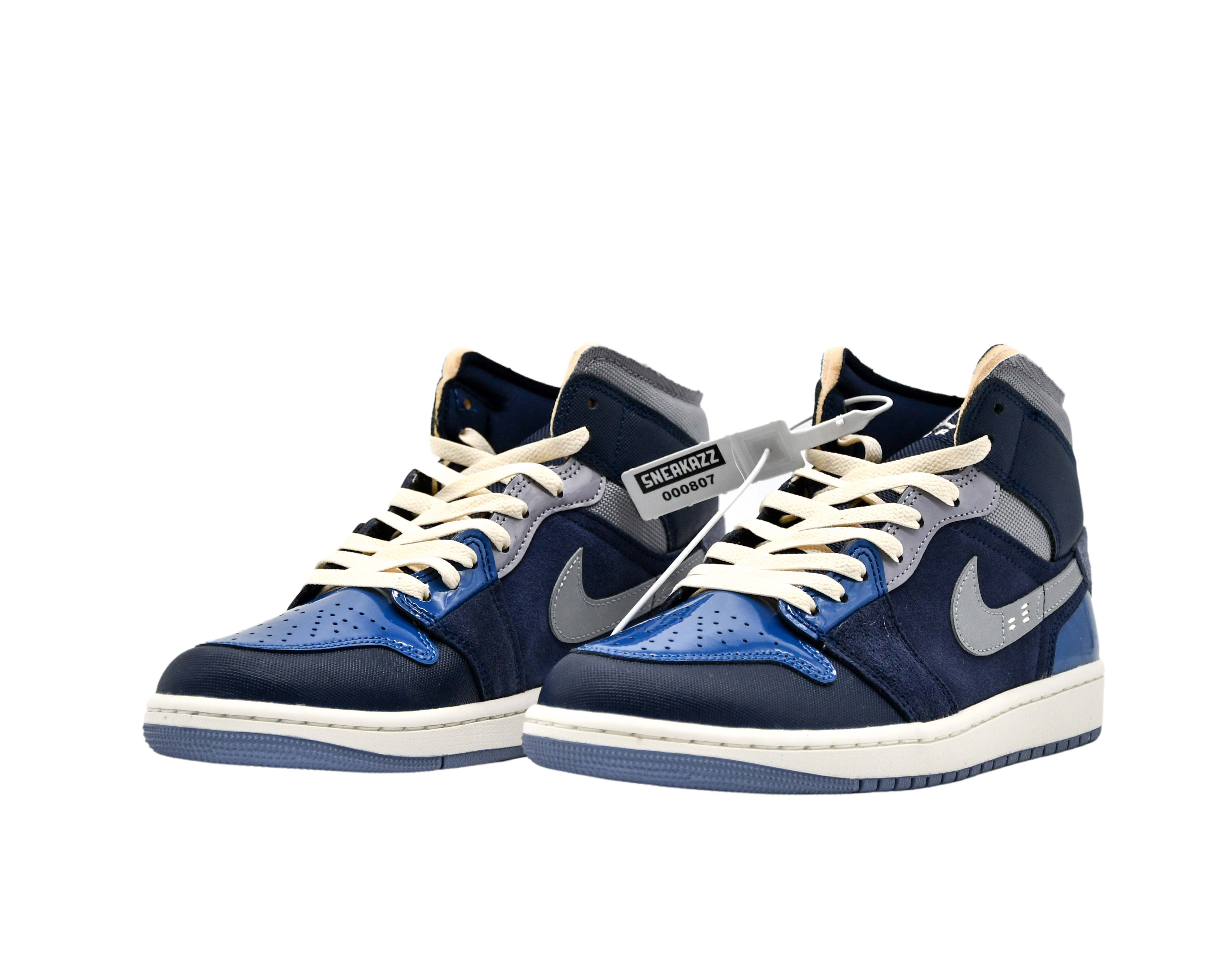 Air Jordan Air Jordan 1 Mid SE Craft Obsidian French Blue Ashen Slate White