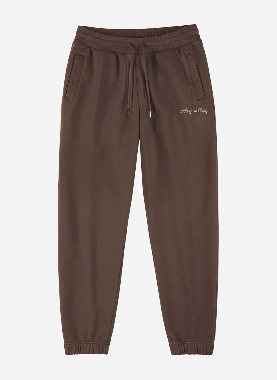 KMS Script Sweatpants - brown