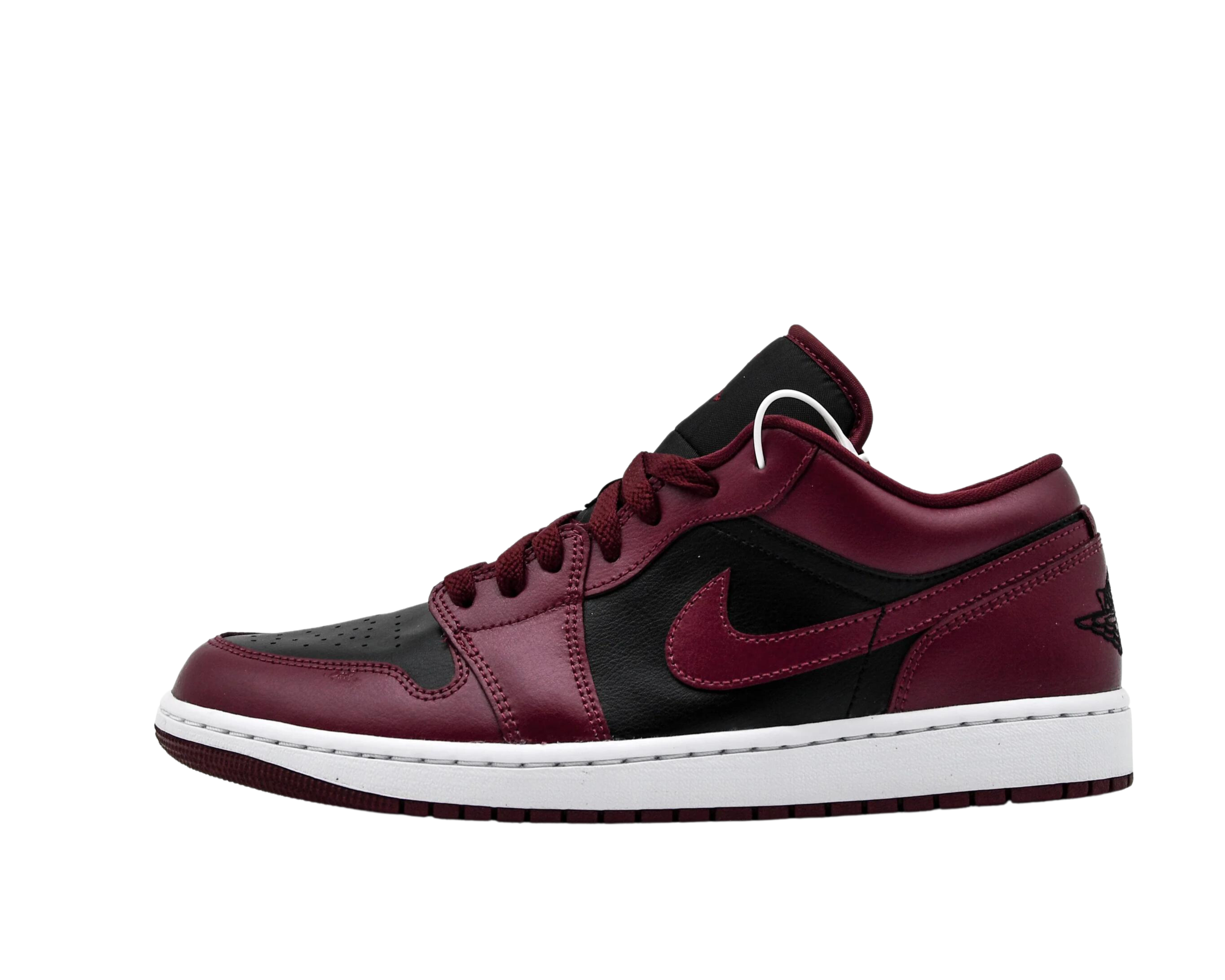 Air Jordan 1 Low Black Dark Beetroot (Women's)