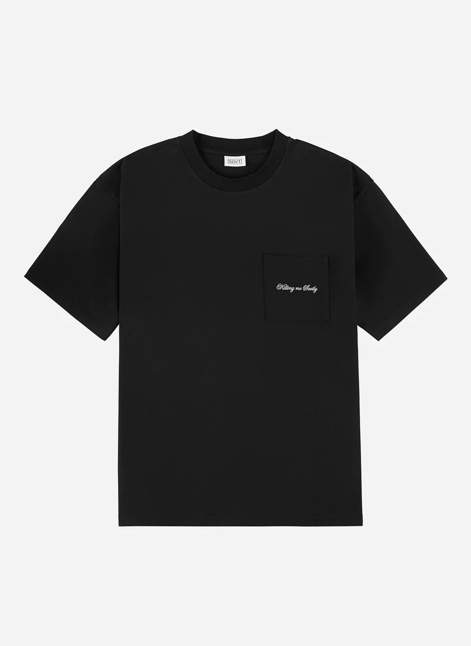 KMS Script Pocket T-Shirt - black